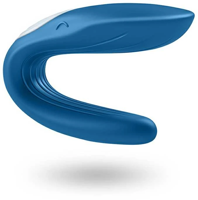 Satisfyer Double Whale Partner Vibratorius poroms valdomas programėle
