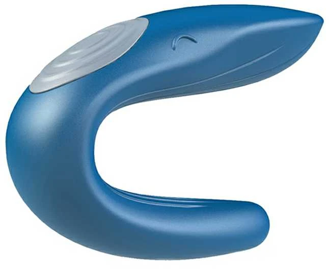 Satisfyer Double Whale Partner Vibratorius poroms valdomas programėle