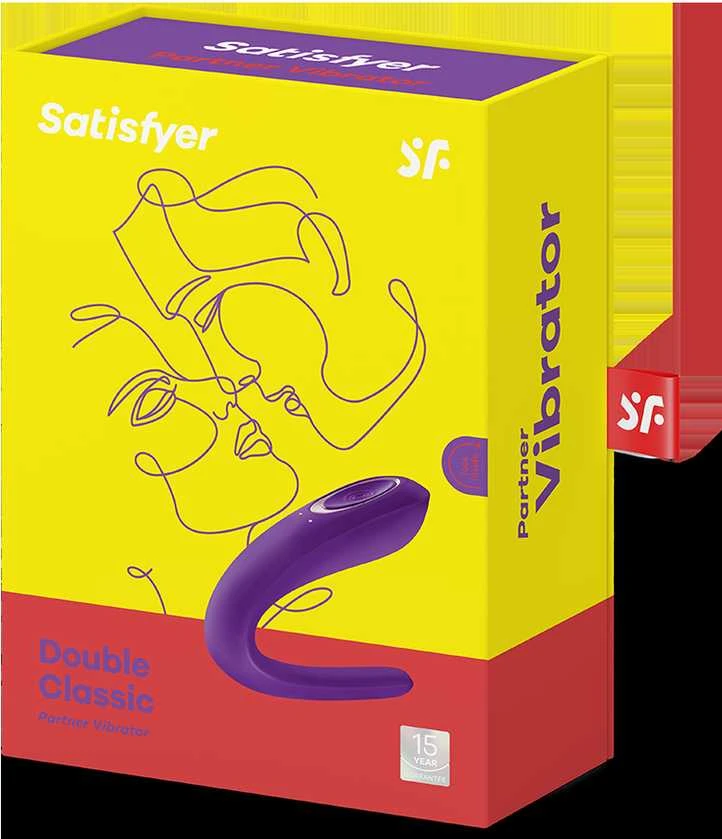 Satisfyer – dvigubas klasikinis partnerio vibratorius