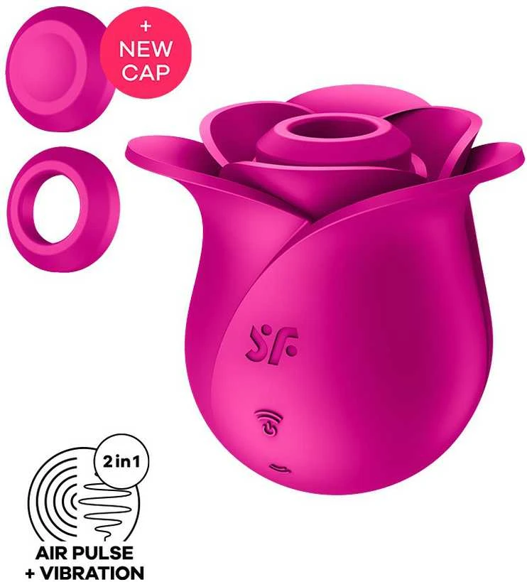 SATISFYER - AIR PULSE PRO 2 MODERN BLOSSOM VIBRATOR