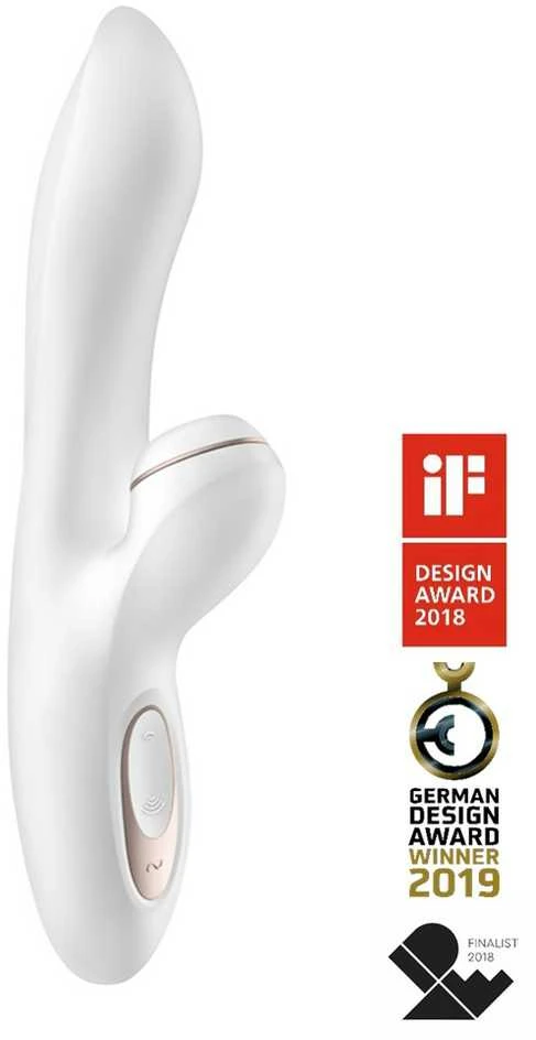 „Satisfyer“ – „Pro“ + G taško oro impulsų stimuliatorius + vibracija