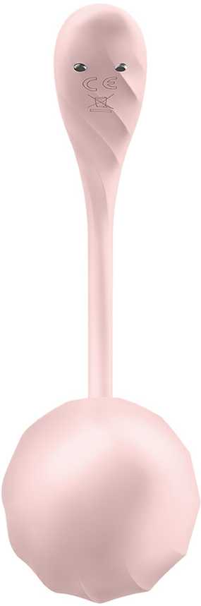 SATISFYER RYFLIUKAS ŽIEDLAPIS PRIJUNGIMAS PROGRAMĖLĖ ROŽINĖ
