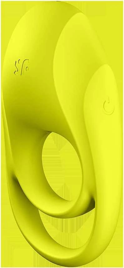 Satisfyer Spectacular Duo vibruojantis penio žiedas Žalias