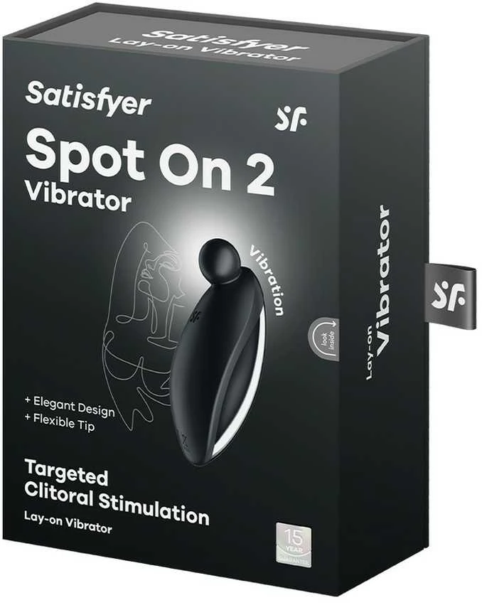 Satisfyer Spot On 2 juodas