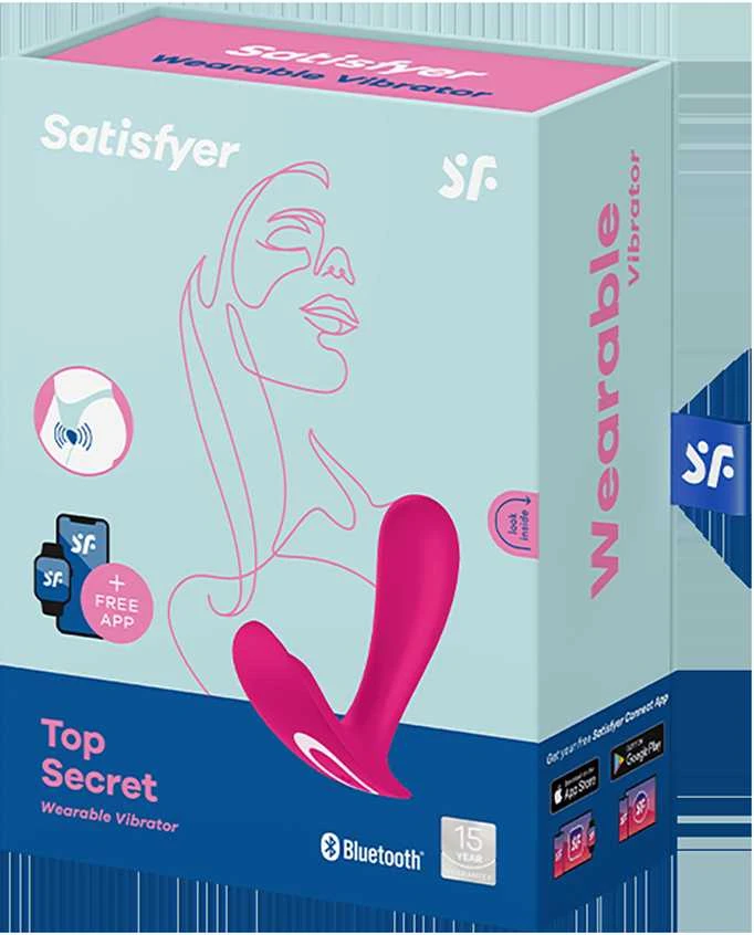 „SATISFYER TOP SECRET“ PRISIJUNGIMO PROGRAMĖLĖ