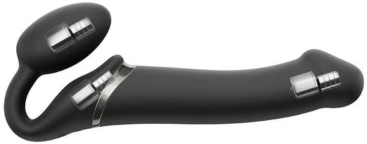 Strap On Me Vibrating Strap-On M Juodas