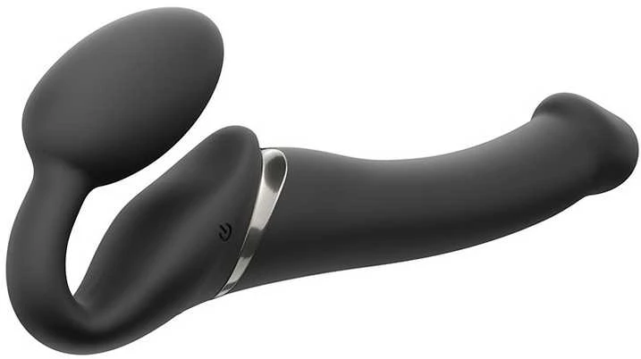 Strap On Me Vibrating Strap-On M Juodas