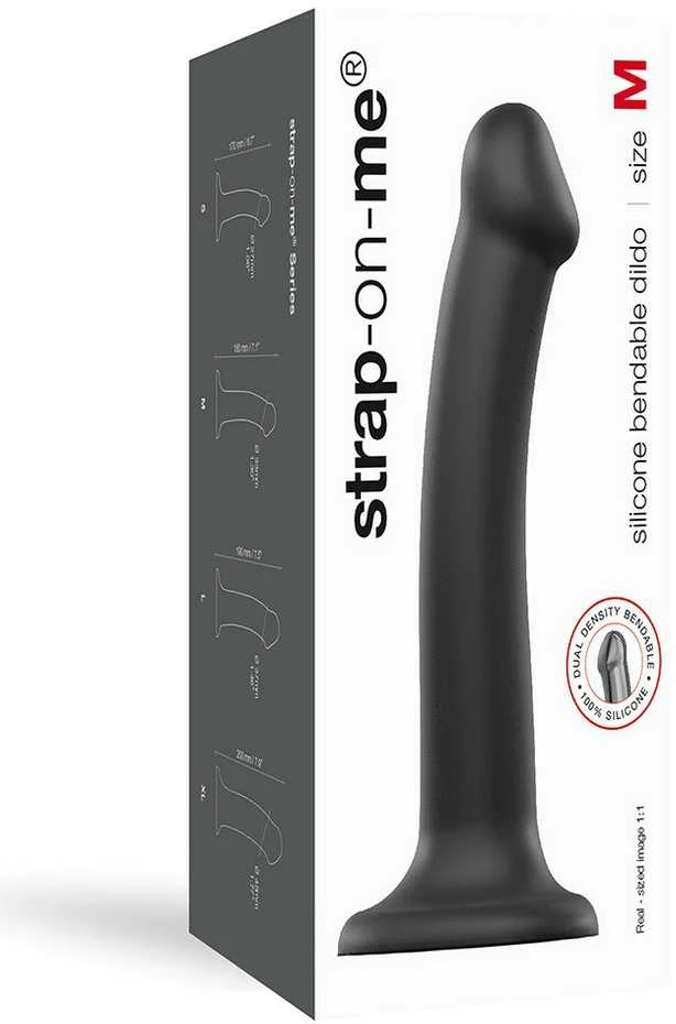 Strap On Me Semi-Real.Dildo M Juodas