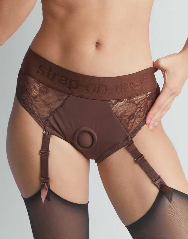 Strap On Me DINKŠTI APAŠINIAI DIVA - XXL - ŠOKOLADAS