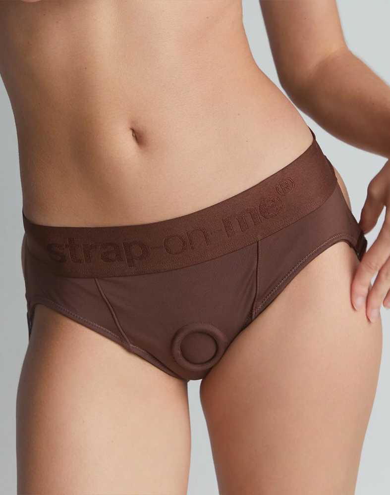 Strap On Me DIRKTAI APAŠINIAI HEROINE - XL - ŠOKOLADAS