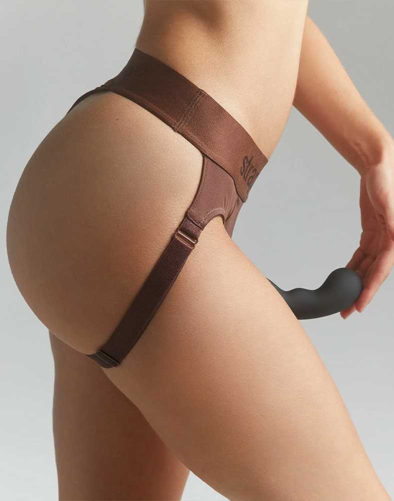Strap On Me DIRKTAI APAŠINIAI HEROINE - XL - ŠOKOLADAS