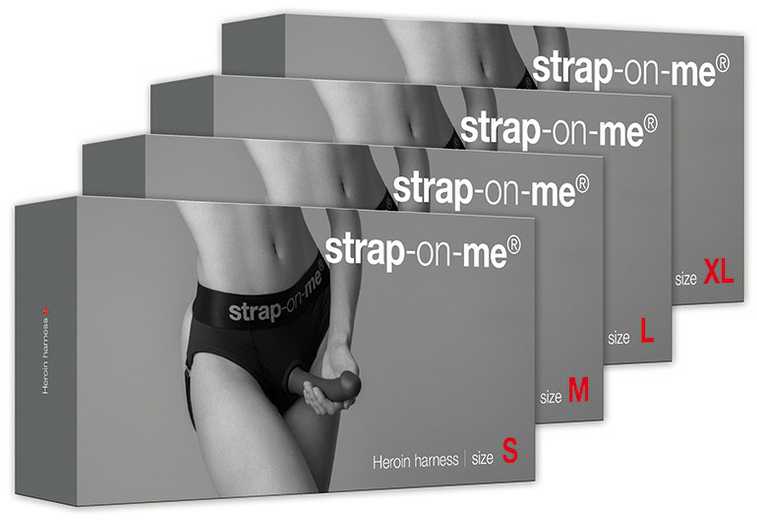 Strap-On-Me - Harness Lingerie Heroine S