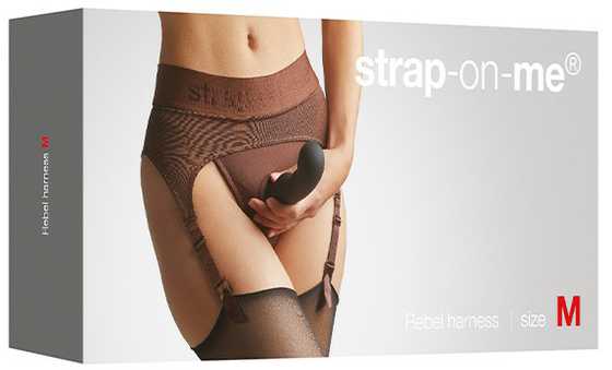 Strap On Me DINKŠAI APAŠINIAI REBEL - XXL - ŠOKOLADAS