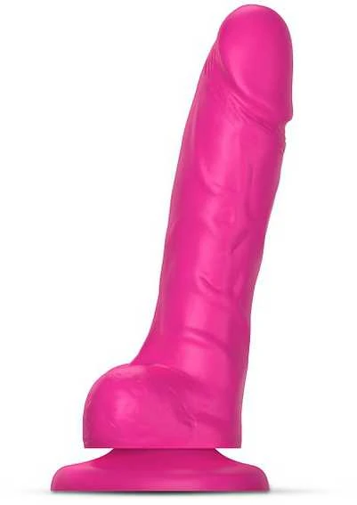 Strap-On-Me – slenkanti oda tikroviška dildo Fuchsia S