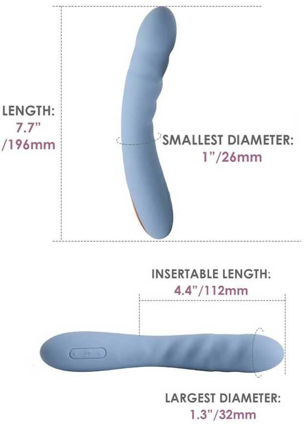 Mėlyna Svakom - Ava Neo Interactive Thrusting Vibrator Mėlyna