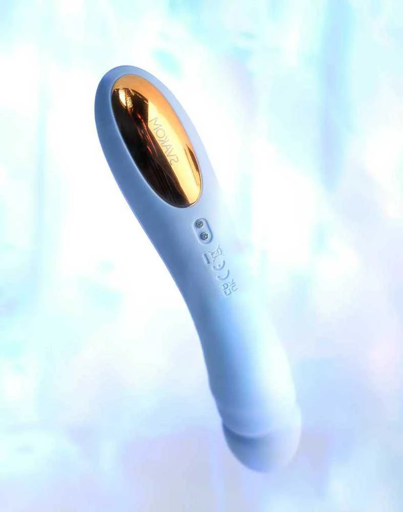 Mėlyna Svakom - Ava Neo Interactive Thrusting Vibrator Mėlyna