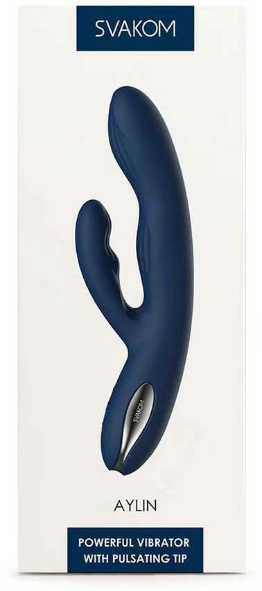 Svakom Aylin Powerful Pulsating Dual-Headed klitorį stimuliuojantis vibratorius