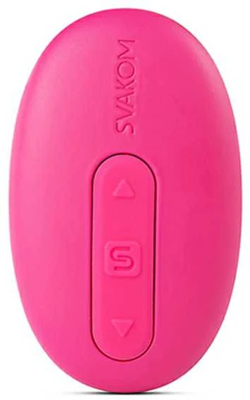 Svakom - Elva Vibrating Egg Plum Raudona