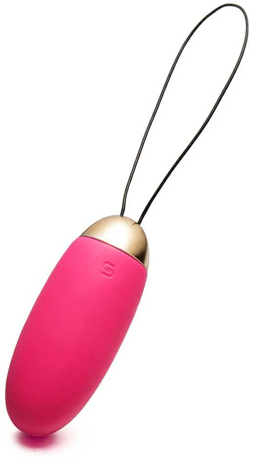 Svakom - Elva Vibrating Egg Plum Raudona
