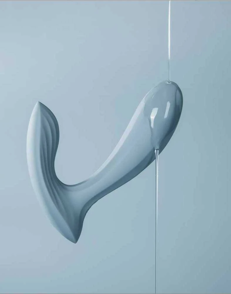 Mėlyna Svakom - Erica Wearable Vibrator Dusty Mėlyna