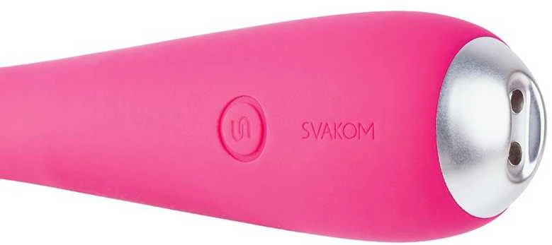 Svakom - Iris Vibrator Plum Raudona