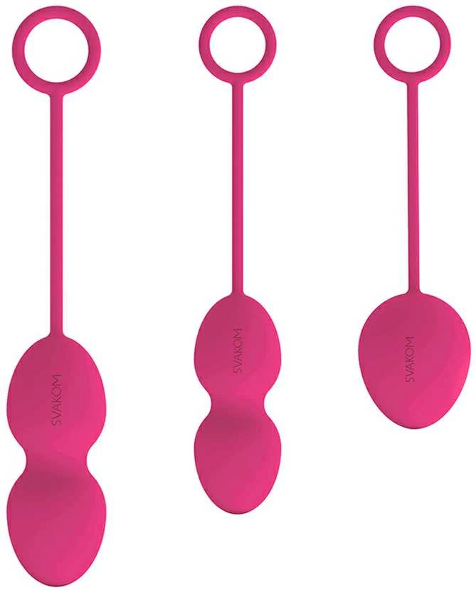 Svakom - Nova Kegel Balls Plum Raudona