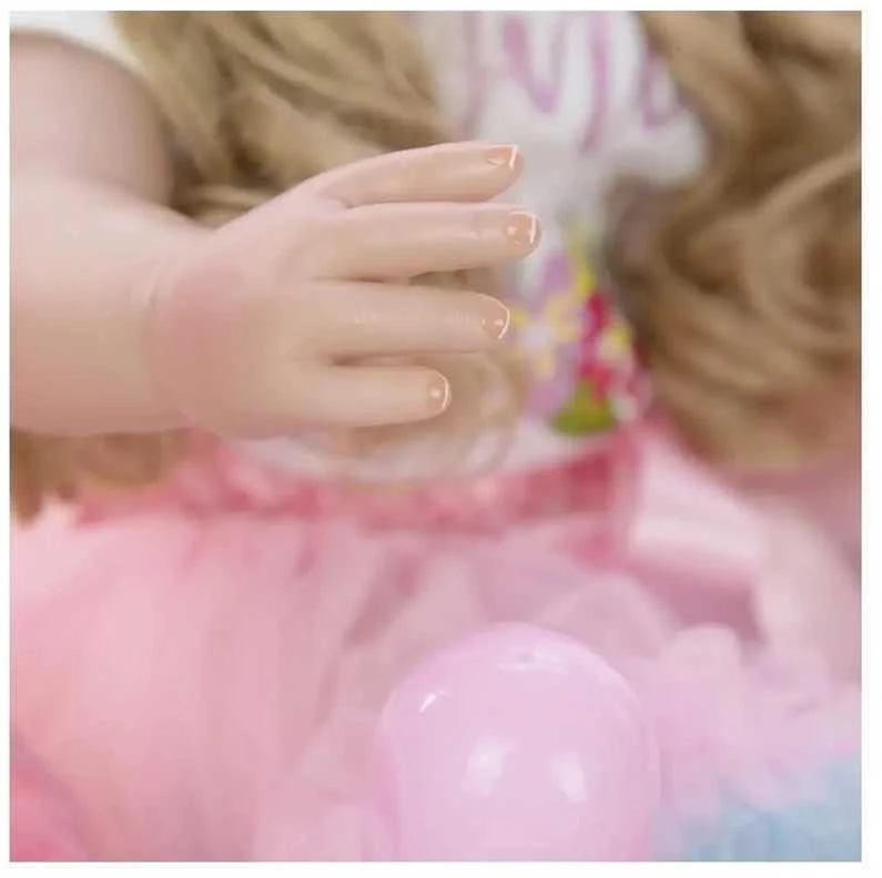 Lėlė Princesė Reborn dolls, 60cm