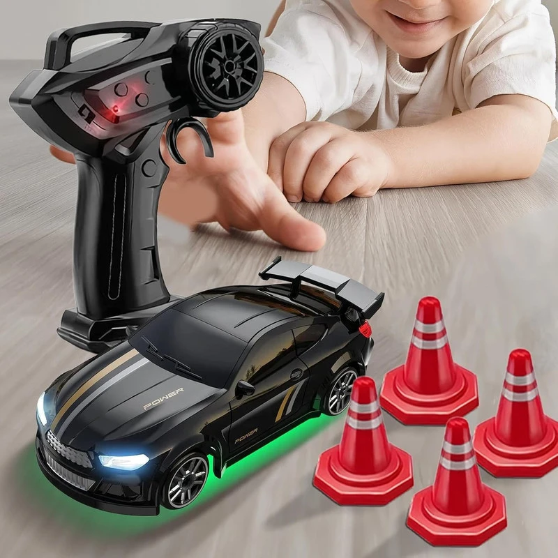 Mini RC drift automobilis su nuotoliniu valdymu