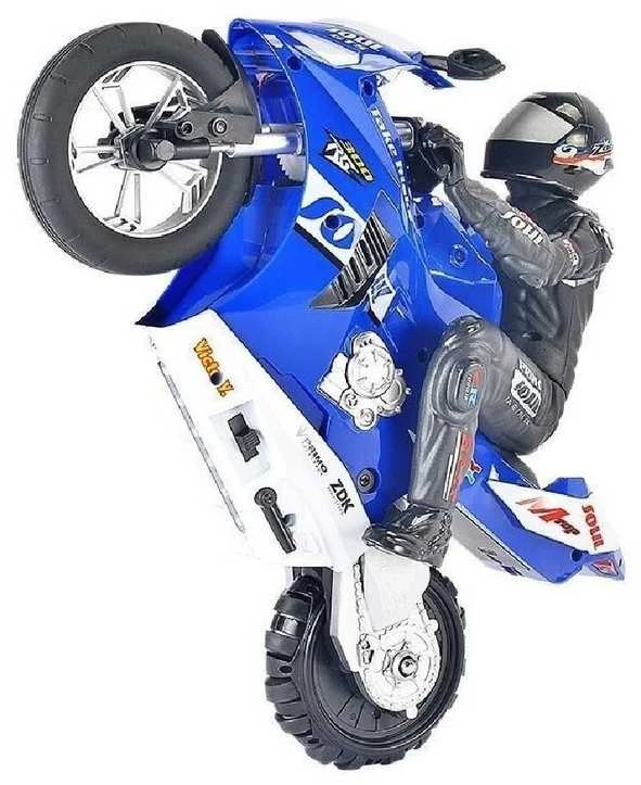 Radijo bangomis valdomas motociklas Motorcycle, mėlynas