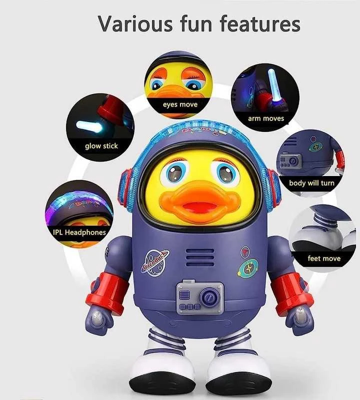 Šokantis ančiukas kosmonautas Yjtoys