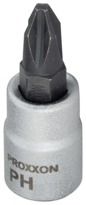 1/4" galvutė su kryžminiu PH antgaliu PROXXON PH3