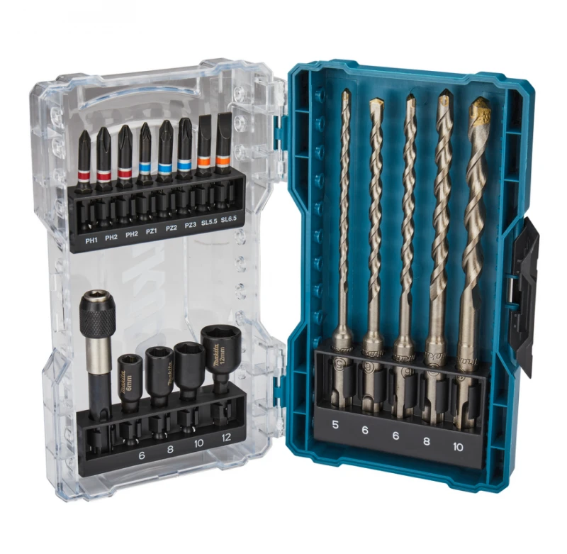 Grąžtas Makita E-07026 Sukimo antgalių komplektas 18 vnt.