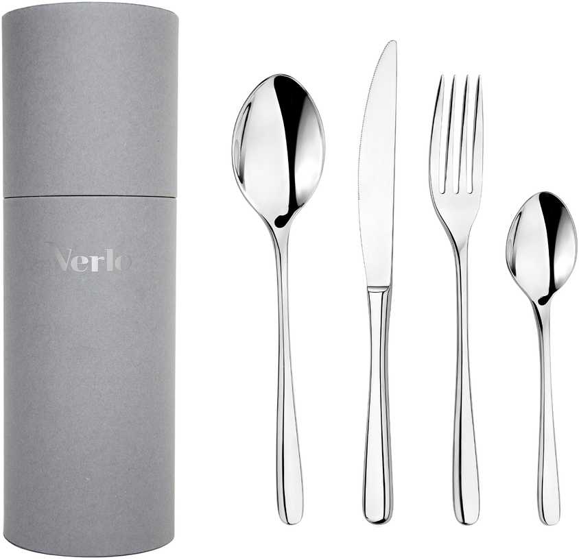 Verlo 24-piece cutlery set with tube, Lui