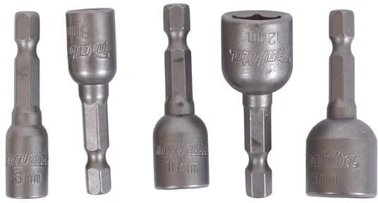 Makita Antgalis 1/4" (6,8,10,12,13) X50MM,( 5 vnt.) B-39154