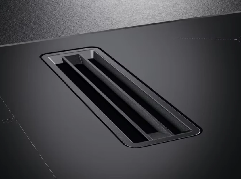 Indukcinė kaitlentė su integruotu gartraukiu AEG CCE84543CB, 80 cm