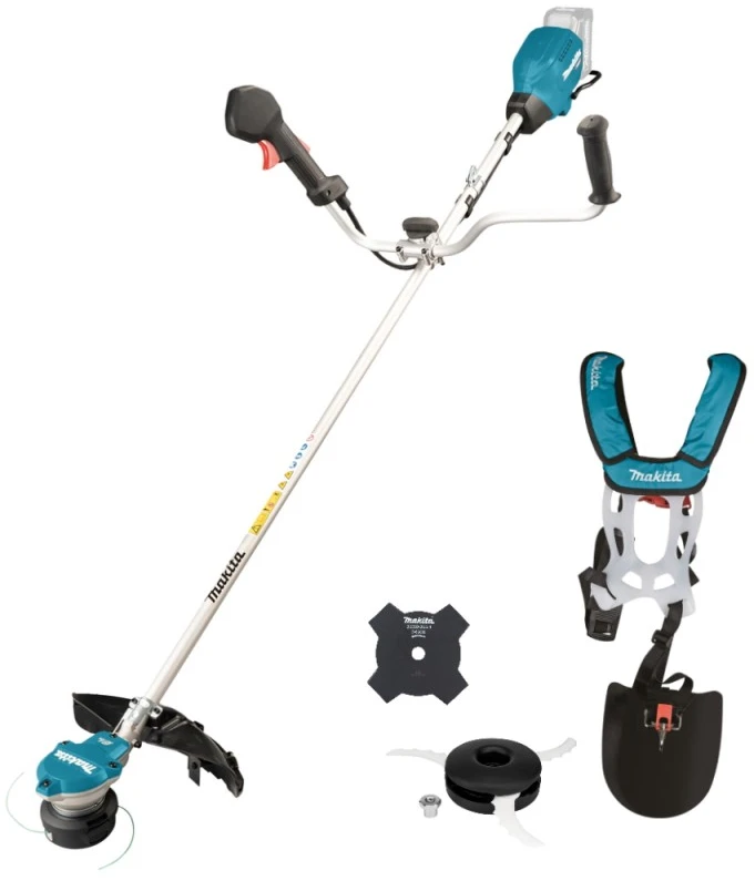 Makita UR002GZ01 Cordless grass trimmer, 40Vmax XGT, 350mm, BL-motor AFT, ADT, be akumuliatoriaus ir kroviklio