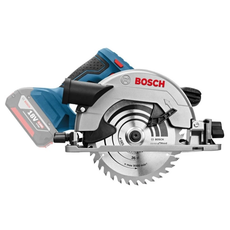 Akumuliatorinis diskinis pjūklas Bosch GKS 18V-57 G Professional, LB, be akumuliatoriaus ir kroviklio