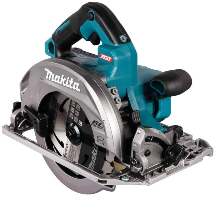 Makita HS004GM201 Diskinis pjūklas, XGT, ø190x30mm, 62,5 mm, bešepetėlinis variklis, AWS (be AWS lusto), 2X4,0Ah, greitasis kroviklis; MAKPAC lagaminas