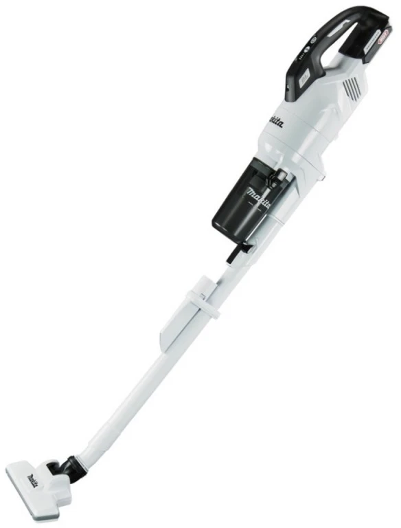 Makita CL003GZ10 Akumuliatorinis dulkių siurblys 40V XGT, 120W, cikloninis, Be akumuliatorių ir kroviklio! Balts (Pažeista pakuotė)