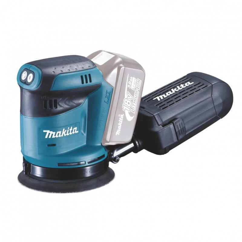 Makita DBO180Z Akumuliatorinis ekscentrinis šlifuoklis 18V, 125mm, Be akumuliatorių ir kroviklio!