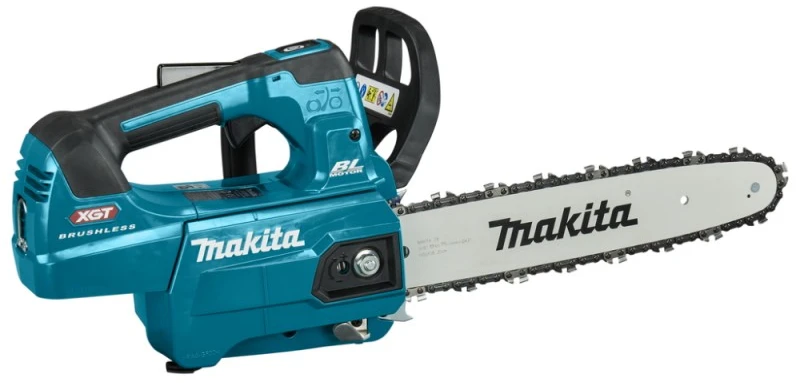 Grandininis pjūklas Makita UC003GZ Cordless chain saw, 40Vmax XGT, BL-motor 300mm, 24.8 m/s. (TOP HANDLE) be akumuliatoriaus ir kroviklio