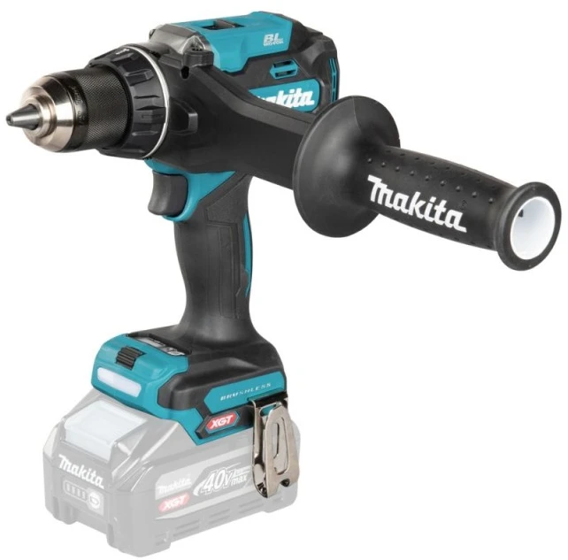 Makita DF003GZ Akumuliatorinis gręžtuvas-suktuvas XGT, 180Nm, bešepetėlinis variklis, 13mm metalinis griebtuvas, "Z" versija - komplektuojamas be akumuliatoriaus ir kroviklio