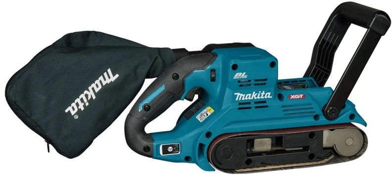 Makita BS001GZ Juostinis šlifuoklis XGT, 40V MAX, 76 x 533 mm, Be akumuliatorių ir kroviklio!