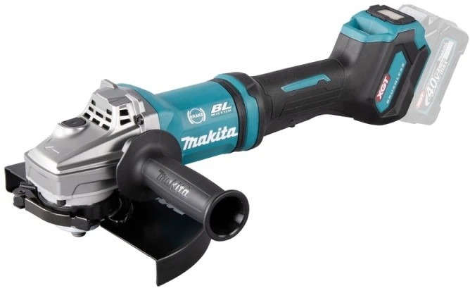Makita GA038GZ Kampinis šlifuoklis XGT, 230MM, 6600RPM; bešepetėlinis variklis; elektrinis stabdys; AFT; XPT; AWS (be AWS lusto); "Z" versija - komplektuojamas be akumuliatoriaus ir kroviklio