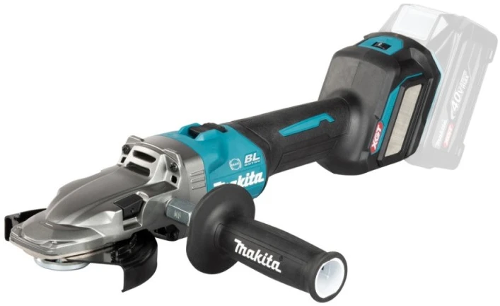 Makita GA055GZ 40V Makita GA055GZ Kampinis šlifuoklis XGT, 125MM, 0-9000RPM; bešepetėlinis variklis; elektrinis stabdys; AFT; Svirtinis jungiklis; "Z" versija - komplektuojamas be akumuliatoriaus ir kroviklio Kampinis šlifuoklis XGT, 125MM, 0-9000RPM; bešepetėlinis variklis; elektrinis stabdys; AFT; Svirtinis jungiklis; "Z" versija - komplektuojamas be akumuliatoriaus ir kroviklio