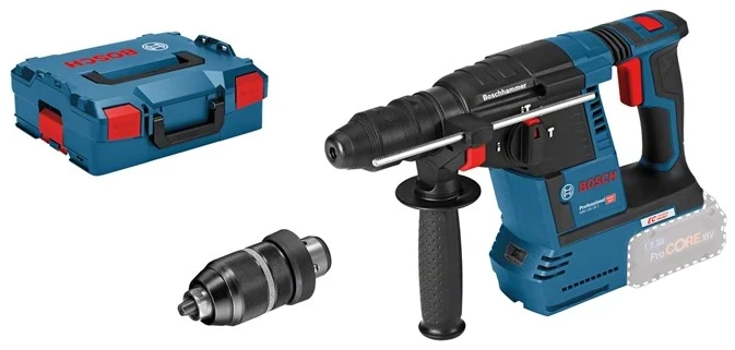 Akumuliatorinis perforatorius Bosch GBH 18V-26 F, LB be akumuliatoriaus ir kroviklio