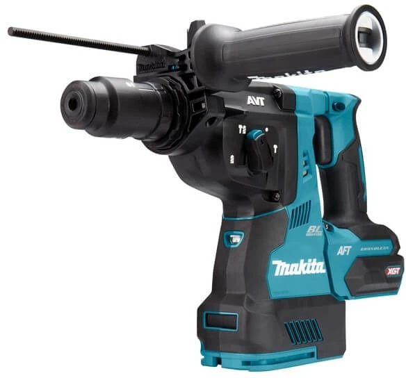 Makita HR002GZ02 Perforatorius XGT, 2,9 J, 28mm; 4,1kg, bešepetėlinis variklis, greitojo keitimo griebtuvas, AFT; AWS (su AWS lustu); AVT; Soft no load; XPT; MAKPAC lagaminas; "Z" versija - komplektuojamas be akumuliatoriaus ir kroviklio