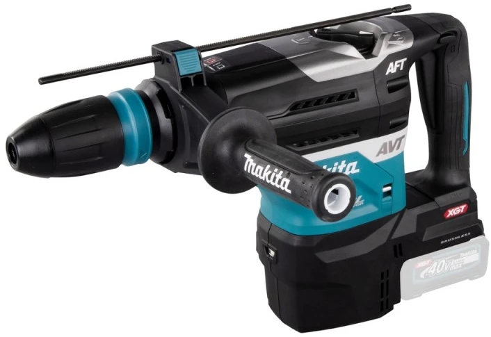 Makita HR005GZ01 Perforatorius XGT, SDS-MAX, 8 J, 40mm; 7,4kg, bešepetėlinis variklis, AVT, AFT, AWS (su AWS lustu); XPT; "Z" versija - komplektuojamas be akumuliatoriaus ir kroviklio