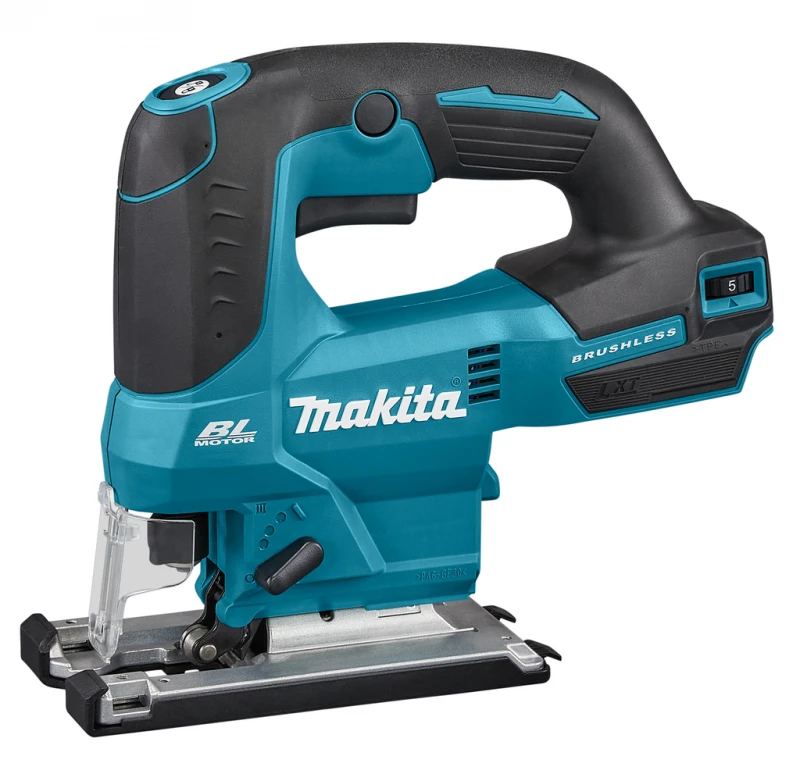 Makita DJV184Z Akumuliatorinis siaurapjūklis 18 V Li-ion, BL-motor, Be akumuliatorių ir kroviklio!