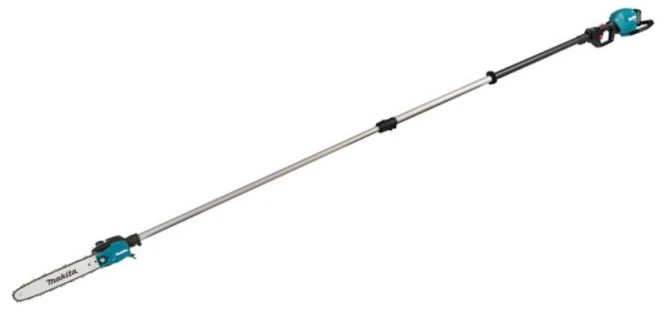 Grandininis pjūklas Makita UA004GZ Akumuliatorinė teleskopinė aukštapjovė, 40Vmax XGT, BL-motor, 300mm, 20 m/s. Be akumuliatorių ir kroviklio!